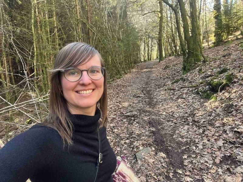ilse wandeling in natuur